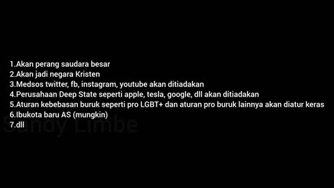 Revolusi Berdarah Amerika Serikat 2024-2025