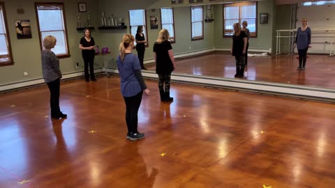 Dayspring Dancers Rehearsing One of Our Favorite Dances