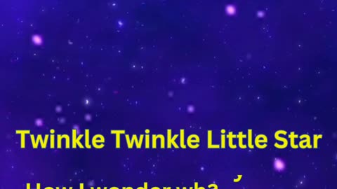 Twinkle Twinkle little star