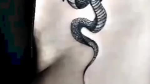 TATOO VIDEO 😍 ❤️ hot 🔥