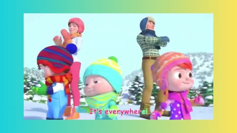 Cute Funny Family Winter Song Fun In The Snow