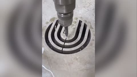 Waterjet stone cutting