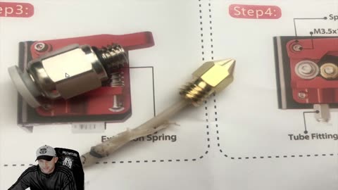 CR6 Max 3D Printer Filament Feed Stuck in Heater Element Tube. How to Fix to Prevent Filament Issue