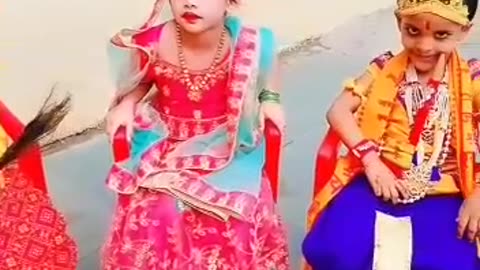 Radha Rani... In school function