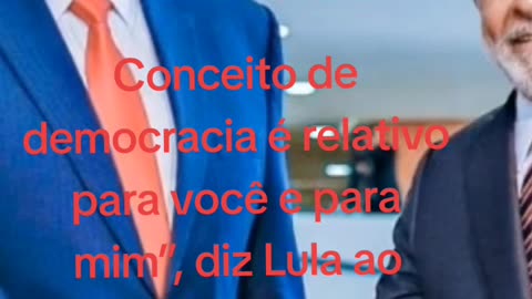 A DEMOCRACIA RELATIVA DE LULA