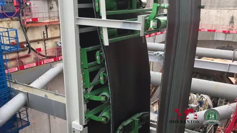 What is a Sandwich Belt High Angle Conveyor