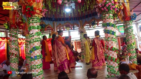 Shanti Mata Ashtasakhi community Krishna Naam Kirtan sanatan paribar