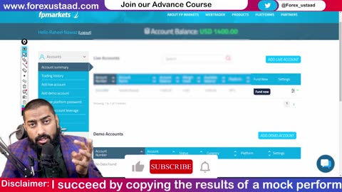 How To Open Additional Account In FP Markets Tutorial by Forexustaad