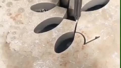 water jet cutting