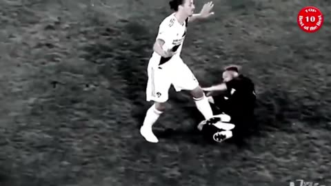 Zlatan Ibrahimovic took revenge on football opponents 18 times