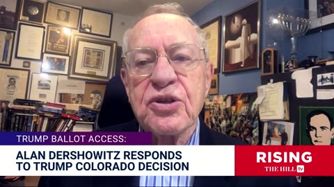 Alan Dershowitz & Briahna Joy Gray BATTLEOver Israel-Palestine; Trump Lawyer REACTS To Colorado