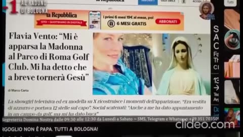 “OLTRE OGNI FARSA!! ALESSANDRO MINUTELLA HA TOCCATO UNA NUOVA VETTA!!”😂😂😂 (Crede ”ciecamente” che la Vergine sia apparsa a Flavia Vento...)