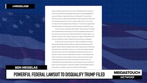 Powerful Federal Lawsuit to DISQUALIFY Trump filed in Florida