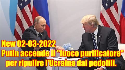 Putin accende il fuoco purificatore per ripulire l'Ucraina dai pedofili