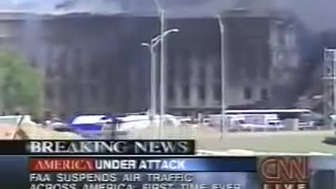 No Evidence of an airplane at the Pentagon on 9-11 : Dan Rather, live, only aired once!