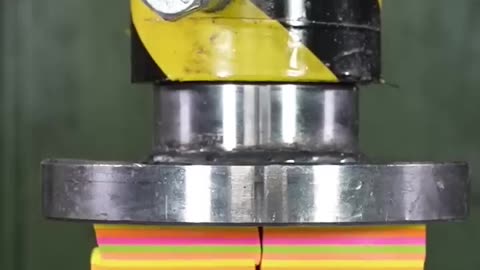 Hydraulic Press || Exploding paper goes wrong #hydraulicpress