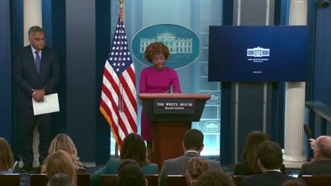 White House's KJP Uses Press Briefing To Share Her 'Coming Out' Story