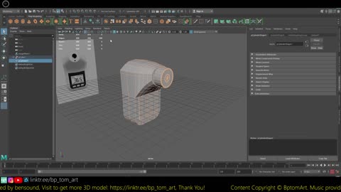 Auto Infrared Thermometer v1 001 3D Modeling Timelapse.mp4