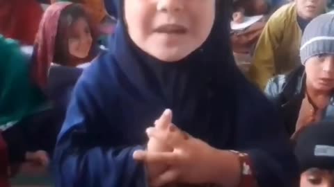 The Cutest Afghan Girl Learning English