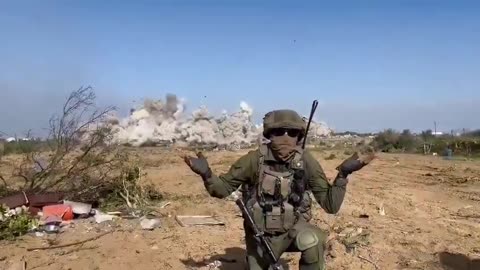 The frankly angry, ironic and cynical video was recorded by IDF soldiers