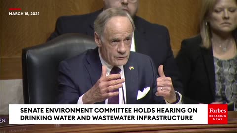 'Ensure That Disadvantaged Communities Benefit'- Tom Carper Urges Water Infrastructure Investment