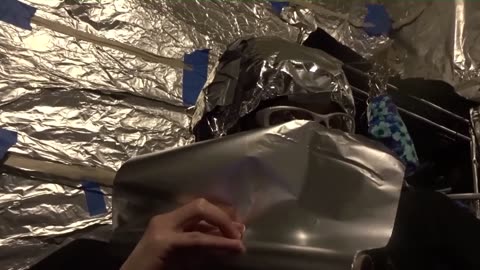 Epic video shows energy weapons hitting foil in front of man's heart.