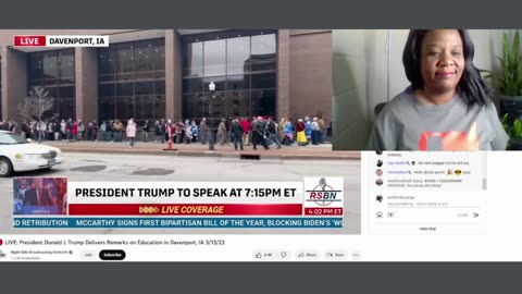 The Famous Trump Rally Lines I Patriots Camp Out To Hear President Donald Trump Speak In Davenport