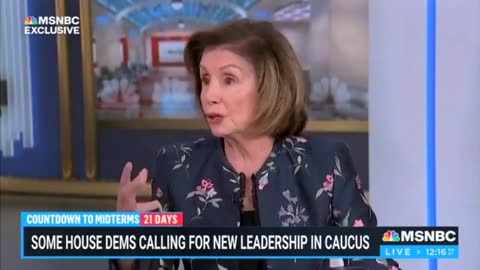 Crazy Nancy Thinks Biden Has Had "A Better Two Years Than Most Presidents"