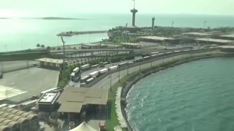 Bahrain Saudi Arabia Border King Fahd Causeway Bridge, Tower View