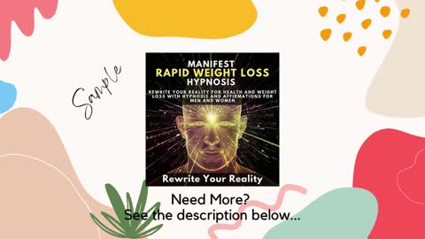 Manifest Rapid Weight Loss Hypnosis