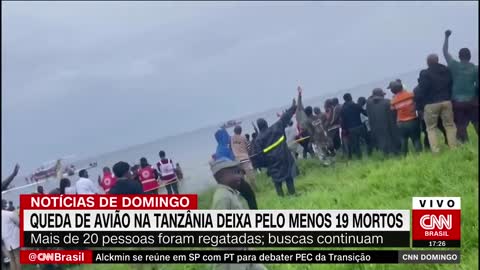 Queda de avião na Tanzânia deixa pelo menos 19 mortos | CNN DOMINGO