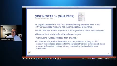 9/11 & The Scientific Method ⎹ Part 1, Motion ⎹ Jonathan Cole, PE