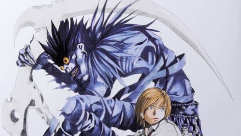 Blanc et Noir- Takeshi Obata Death Note Art Book Official Inside look!