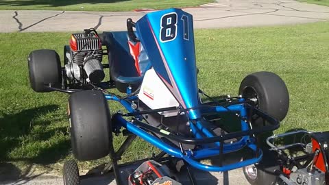 Steve Lovett's Vintage Emmick Racing Kart