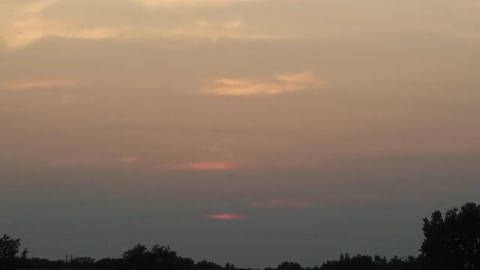 #geoengineering #chemtrails sunset Ohio 8/5/21