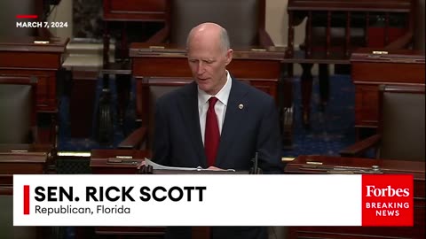 'Debt Fuels Inflation'- Rick Scott Bashes Biden Over Federal Deficit Spending