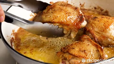 Chicken Fricassee - quick French Chicken Stew