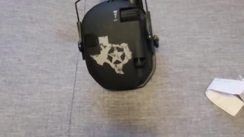 Walker's Razor Slim Electronic muffs-Texas Edition