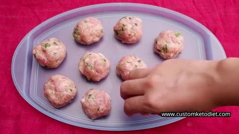 Keto Italian Pork Meatballs