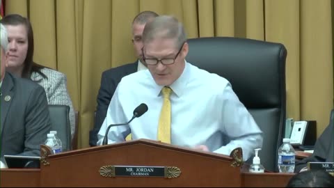 Pure Fire: Jim Jordan's Opening Statement At Robert Hur Hearing