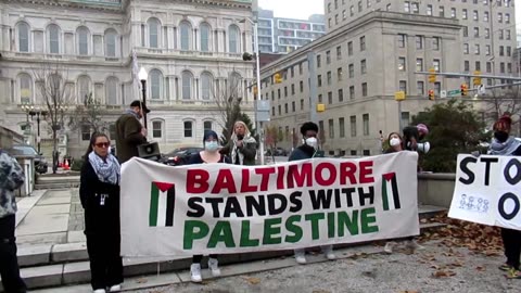 Baltimore City Wide March For Palestine and a Message to all War Parties from a City Resident