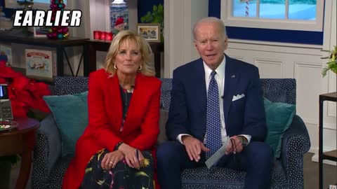 Caller says " Let's Go Brandon" to Biden