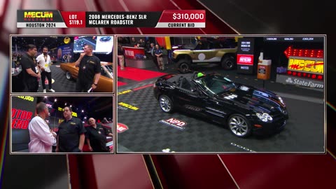 2008 Mercedes-Benz SLR McLaren Roadster | Mecum Auctions Houston | MotorTrend