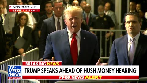 'DARK PERIOD': Trump sounds off ahead of hush money hearing