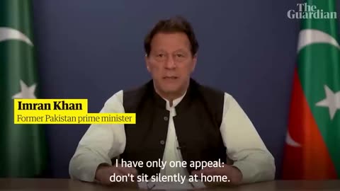 'Don't sit silently at home': arrested ex-PM Imran Khan appeals to Pakistan supporters