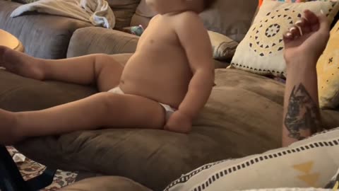 Bossy Baby Demands Back Rubs