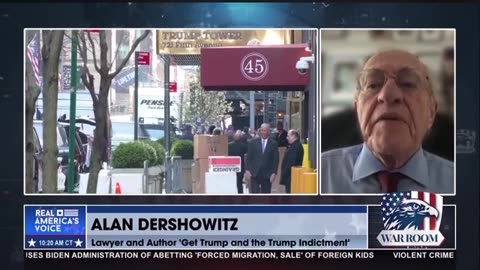 Alan Dershowitz on Bannon's Warroom about possible "Gag order".