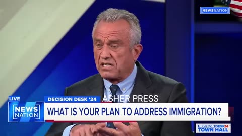 RFK Jr. - ‘Not that hard’ to seal the border, Robert F. Kennedy Jr. says | Town Hall Jun 28, 2023