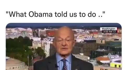 James Clapper just did what Obama told him to do regarding the Russian Collusion Lie