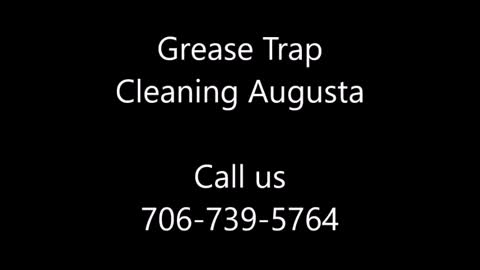 Grease Trap Cleaning Augusta